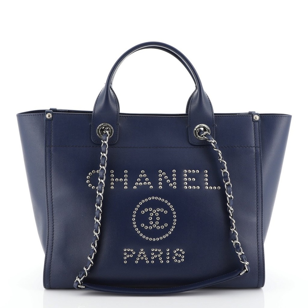 July 4 Special ❤️🤍💙Chanel 💙 Deauville 🤍medium tote bag❤️